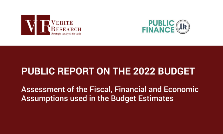 Budget and Tax | Verité Research