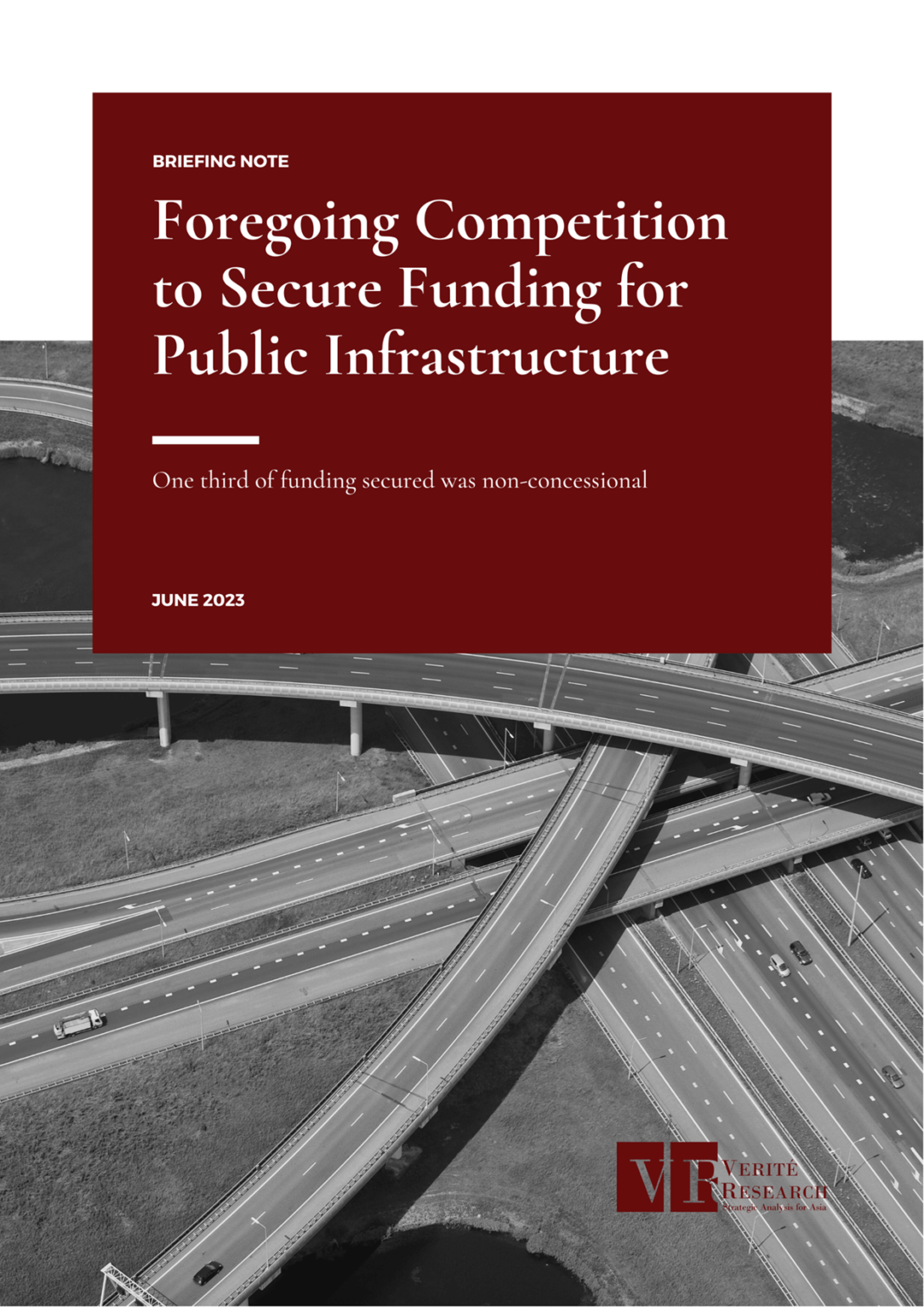 Foregoing Competition to Secure Funding for Public Infrastructure ...